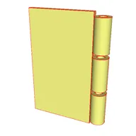 hinge rotating render